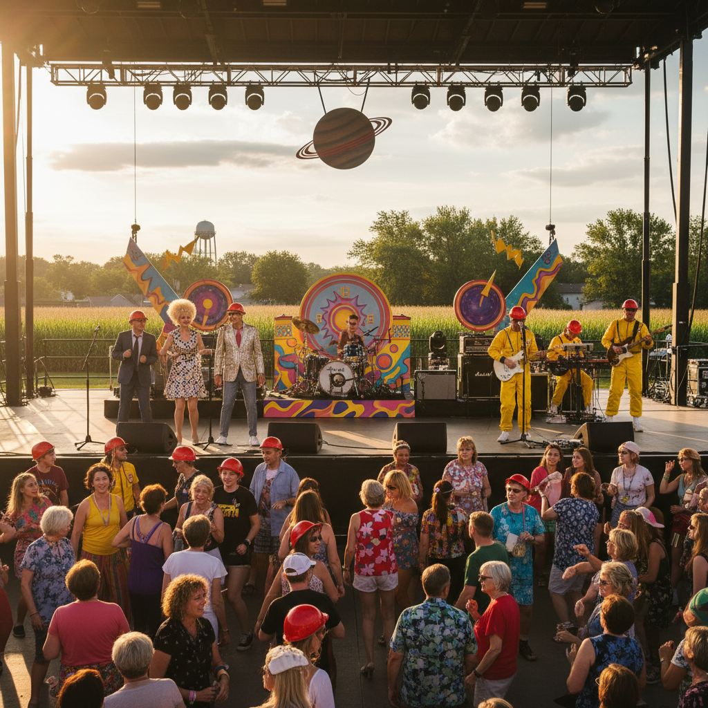 Devo and The B-52s bring Cosmic De-Evolution Tour to Tinley Park