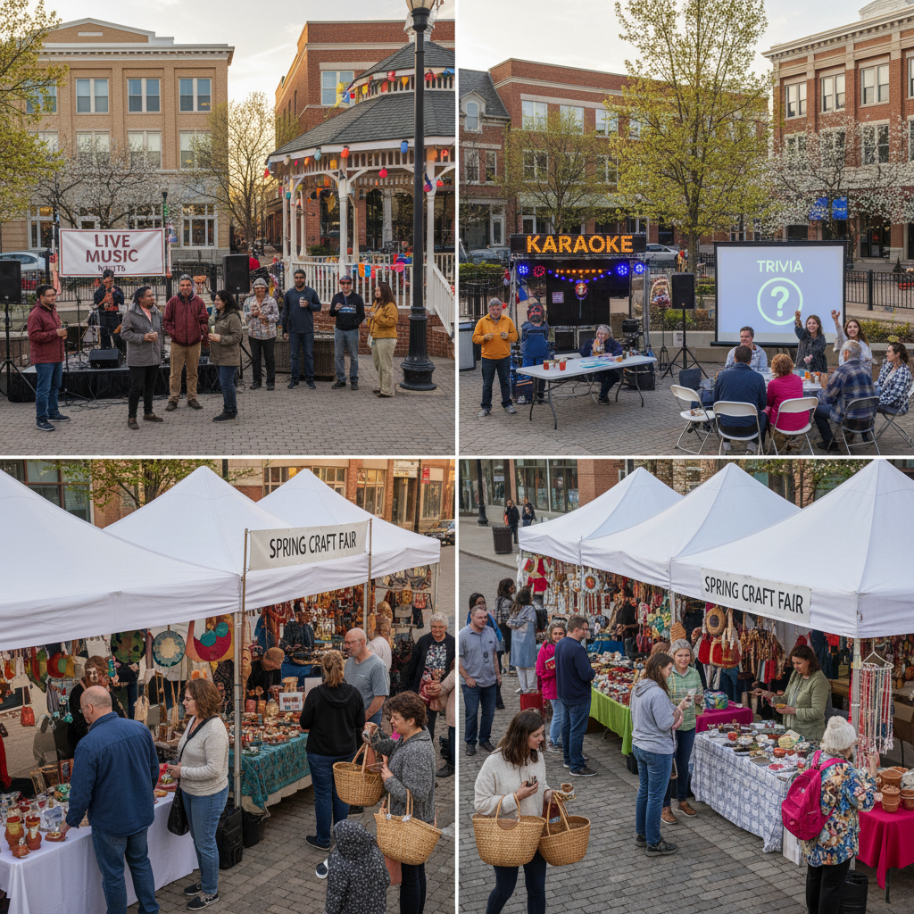 Live music, trivia, and craft fairs are part of Tinley Park's spring 2026 event lineup.