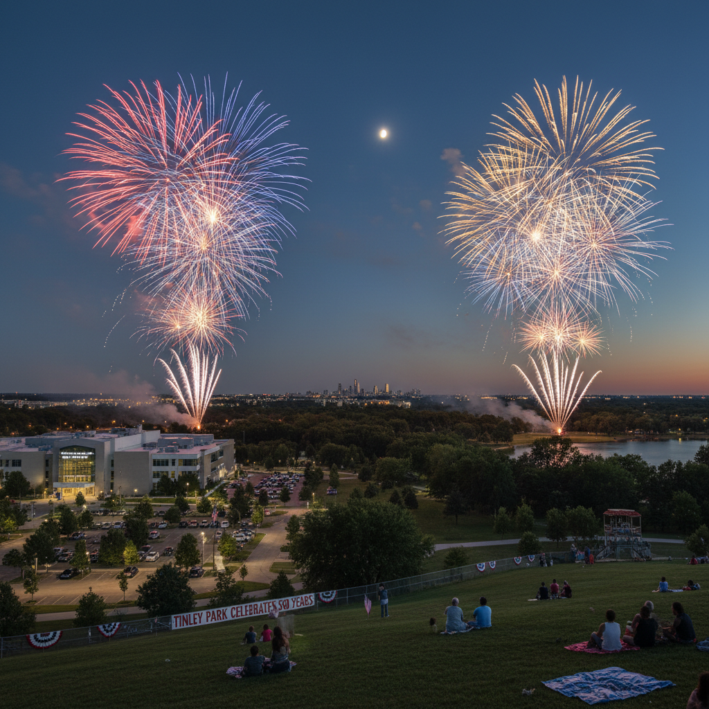 Tinley Park plans two fireworks shows for Independence Day
