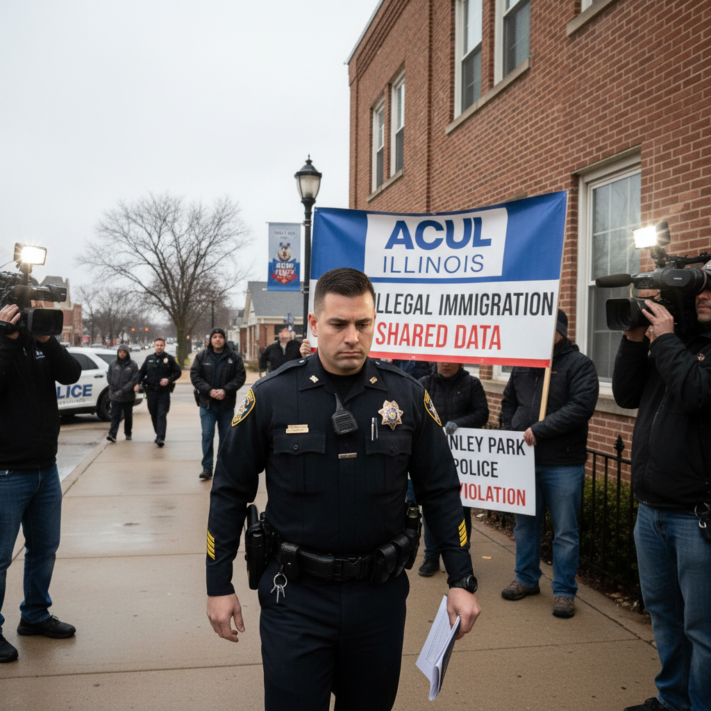 ACLU accuses Tinley Park officer of violating state immigration law