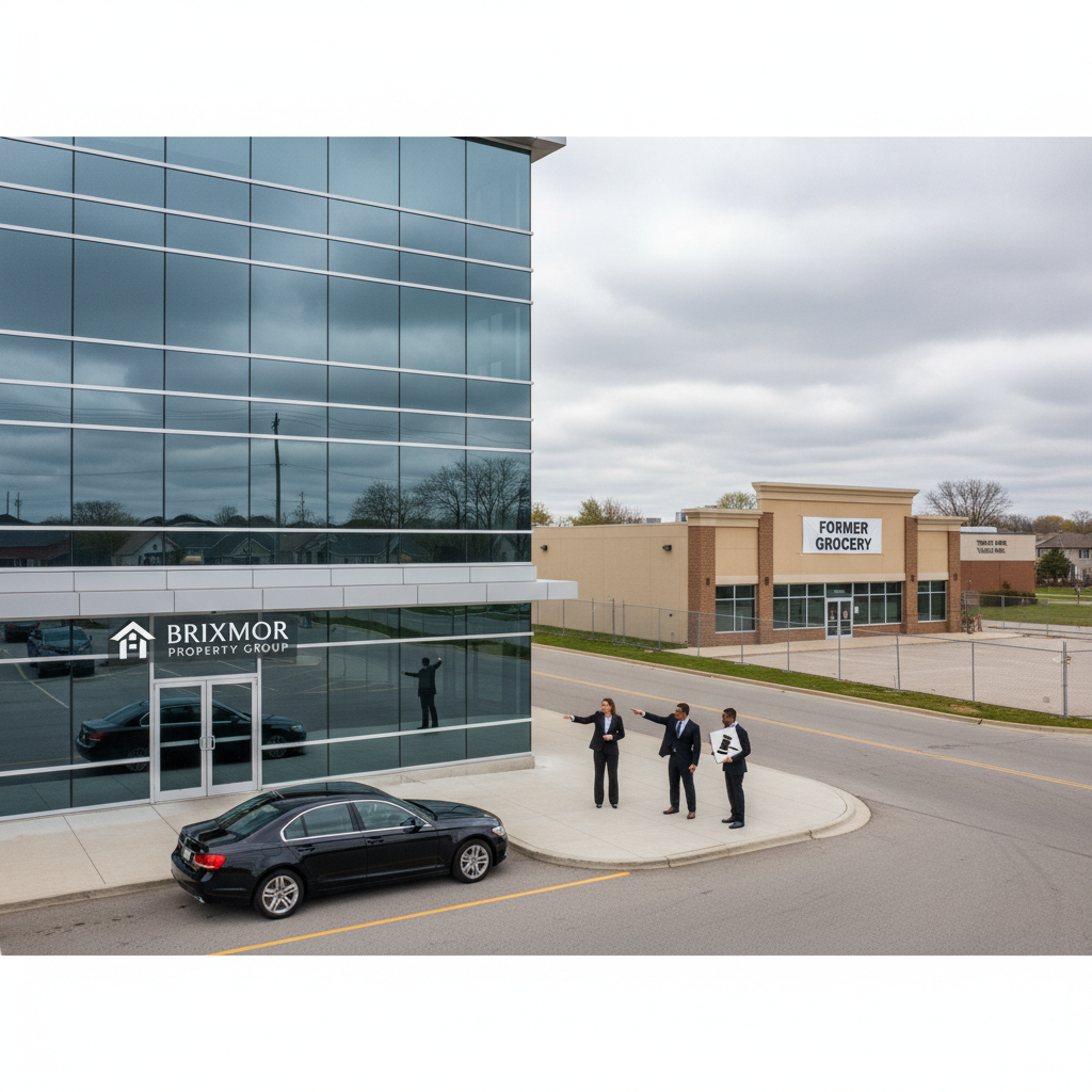 Brixmor Property Group suing Tinley Park over moratorium blocking grocery store lease renewal.