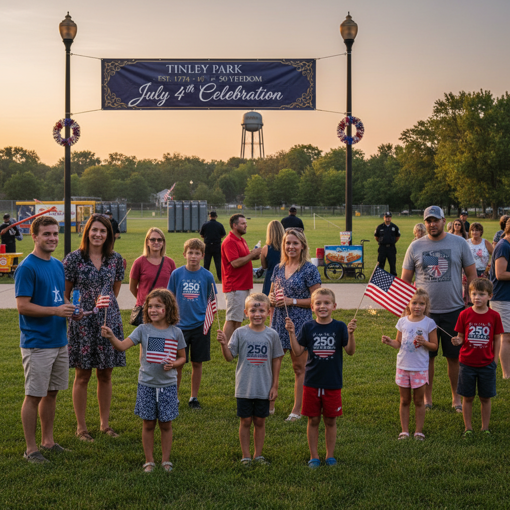 Tinley Park prepares for 250th anniversary Fourth of July