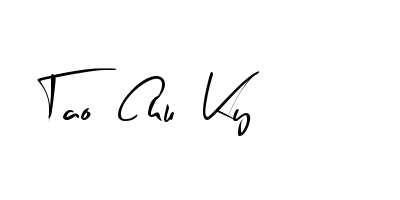 Tạo chữ ký theo tên online:Font 6