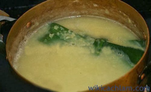Cách nấu chè đậu xanh nước cốt dừa-4