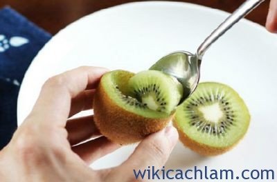 Cách làm kem cây kiwi-3