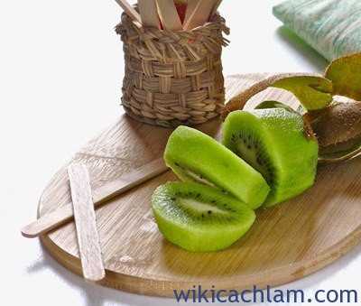 Cách làm kem cây kiwi
