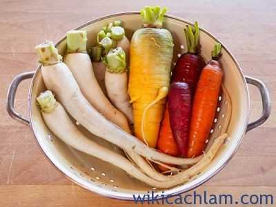 Cách muối chua củ cải trắng và cà rốt-2