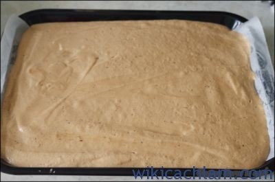 Cách làm bánh kem dừa vị socola-4