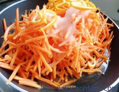 Cách làm mứt cà rốt cực ngon khi xuân về 1
