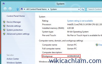 Cách chia sẻ tài liệu trong mạng Lan trên Windows 8/ 8.1
