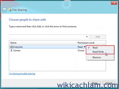 Cách chia sẻ tài liệu trong mạng Lan trên Windows 8/ 8.1-3