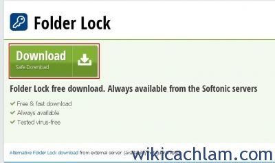 Cách khóa thư mục trên máy tính bằng phần mềm Folder Lock