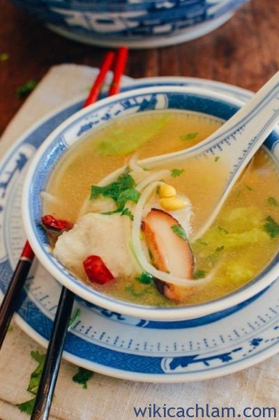 Cách nấu súp cá đậu phụ-8