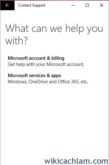 Cách chat với nhân viên Microft trên Windows 10-4