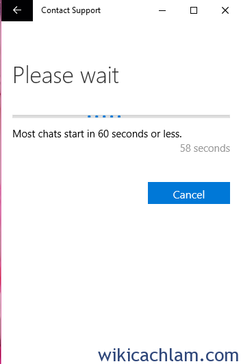 Cách chat với nhân viên Microft trên Windows 10-8