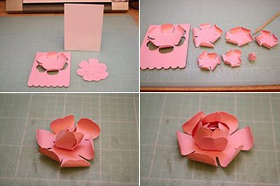 Cách làm thiệp nổi hoa giấy 3d đơn giản, siêu đẹp-6