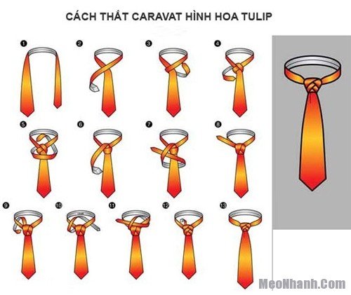 Cách thắt cà vạt đẹp nhanh đơn giản nhất-9