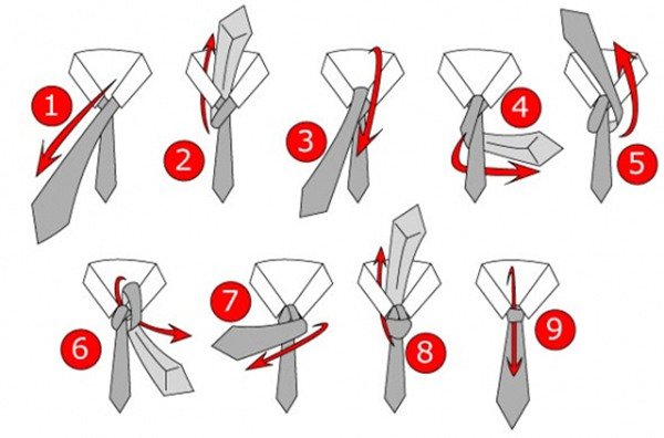 Cách thắt cà vạt đẹp nhanh đơn giản nhất-5