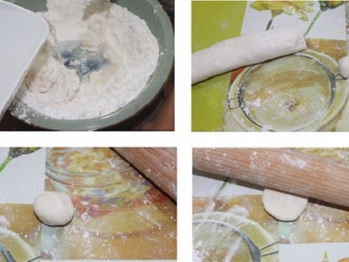 Cách làm bánh bao chỉ nhân đậu phộng, mè đen-9