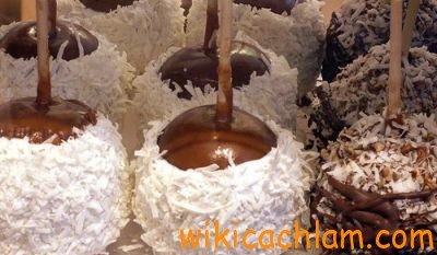 Cách làm kẹo táo caramel ngọt ngào vui Halloween-14