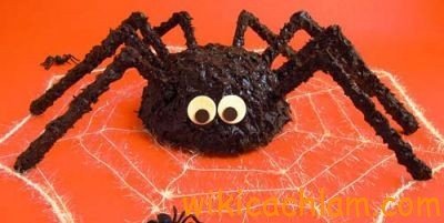 Tự tay làm bánh hình con nhện đón Halloween-11