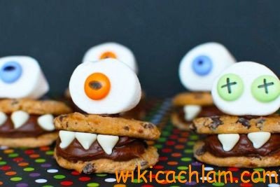 Ý tưởng trang trí bánh cookie ngày Halloween-5