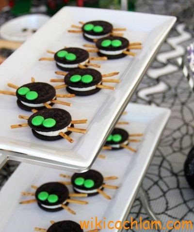 Ý tưởng trang trí bánh cookie ngày Halloween-9