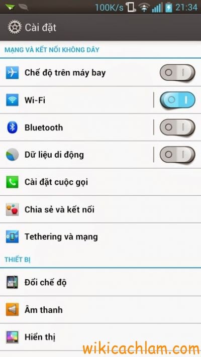 Hướng dẫn cách phát WiFi trên điện thoại Android-2