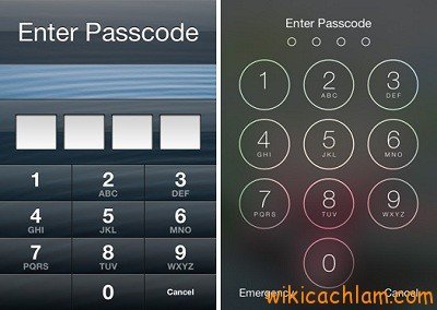 Cách mở khóa bàn phím iPhone/iPad khi quên mật khẩu-1