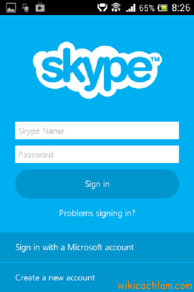 Hướng dẫn cài đặt và sử dụng Skype trên Android-4