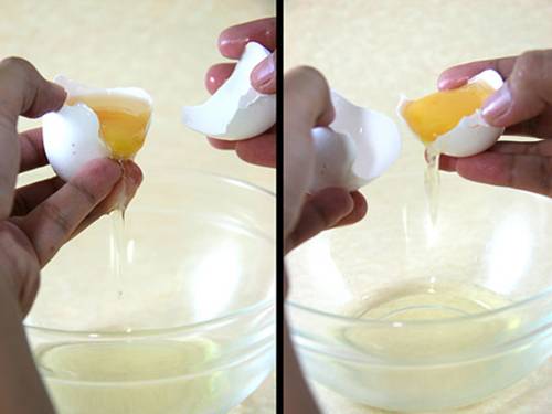 Cách làm kem tươi từ lòng trắng trứng-7
