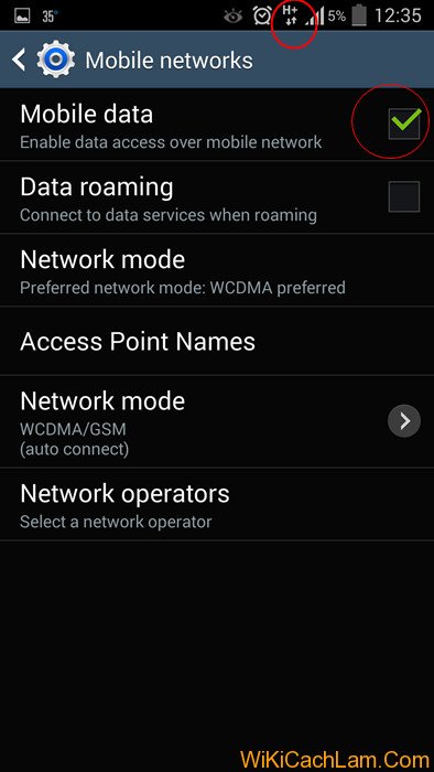 Hướng dẫn cách bật/tắt 3G trên điện thoại Android-4