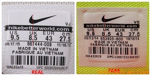 Cách phân biệt giày Nike thật và giả-7