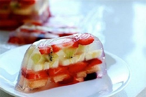 Cách làm bánh sinh nhật bằng rau câu trái cây đậm đà-5