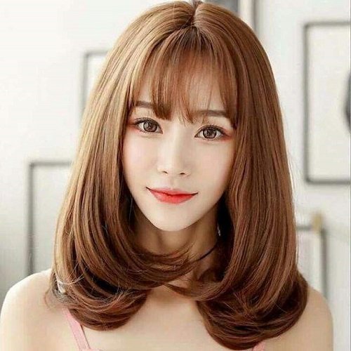 10 Kiểu tóc uốn nhẹ phần đuôi Hàn Quốc đẹp long lanh-20