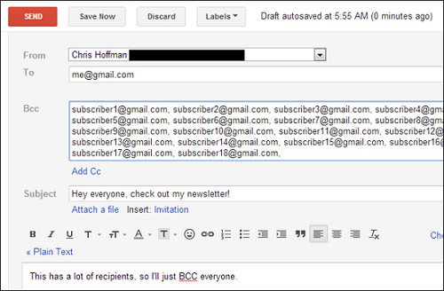 CC và BCC là gì? Cách gửi CC và BCC khi dùng Email-3