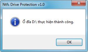 Đóng băng USB, chặn virus, bảo vệ dữ liệu an toàn với Ntfs Drive Protection-3