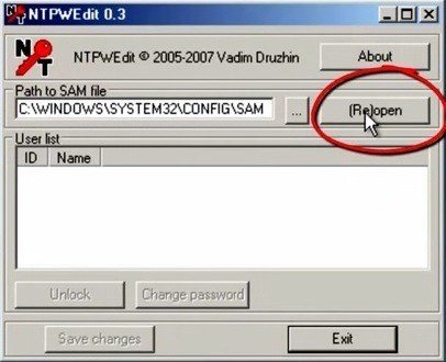 TOP 3 Cách Crack Windows Đặt lại mật khẩu Windows XP / 7 / 8 / 10-4