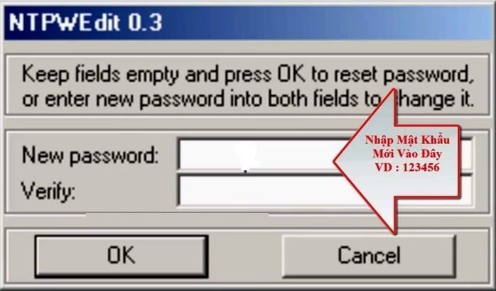 TOP 3 cách bẻ khóa Windows Đặt lại mật khẩu Windows XP/ 7/8/ 10-6