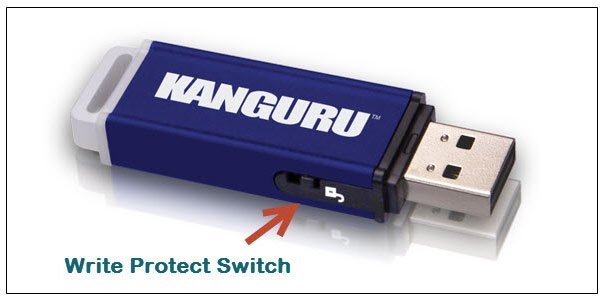 Cách khắc phục USB báo lỗi Device media is write-protected-2