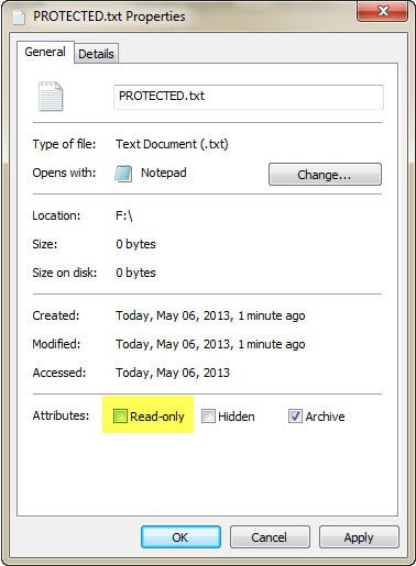 Cách khắc phục USB báo lỗi Device media is write-protected-4