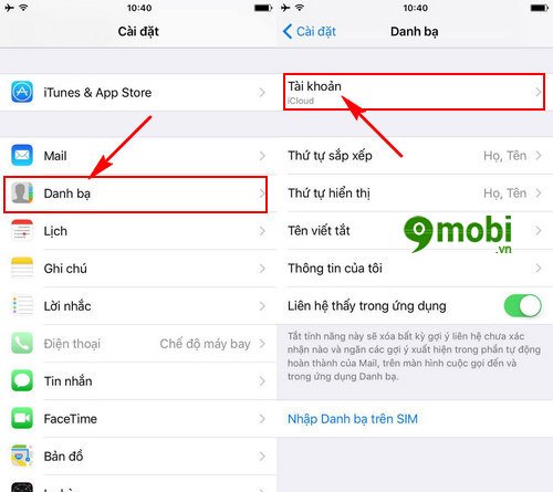 Cách đồng bộ danh bạ iPhone lên Gmail đơn giản-2
