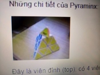 Cách chơi rubik tam giác (Pyraminx) cực đơn giản-1