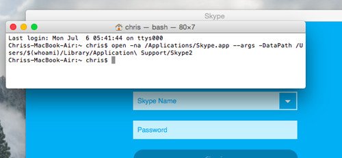 Cách đăng nhập nhiều tài khoản Skpye trên máy tính Windows-3