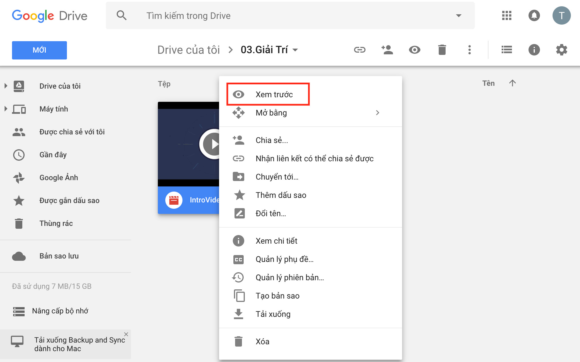 Cách tải video lên Google Drive đơn giản-2