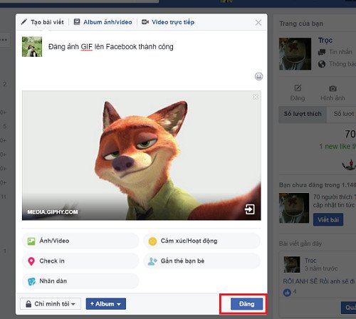 Cách đăng ảnh động (gif) lên Facebook-5