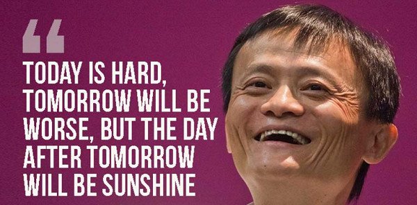 Những câu nói bằng tiếng anh hay nhất của Jack Ma