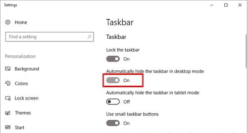 Cách ẩn/hiện thanh Taskbar trên Windows 7/8/10-5