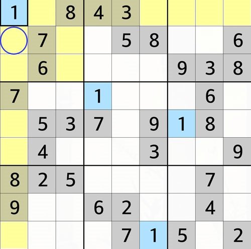 Cách chơi sudoku, cách giải sudoku khó nhanh nhất-6