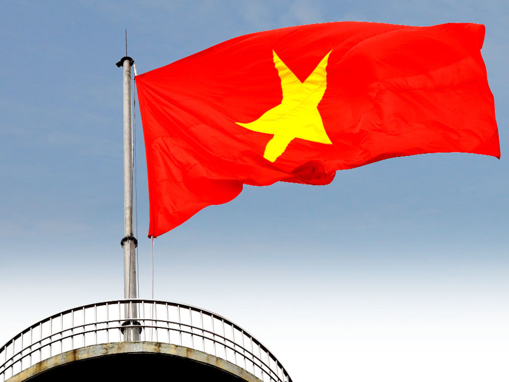 Hình lá cờ Việt Nam ảnh quốc kỳ đẹp, rõ, sắc nét-12
